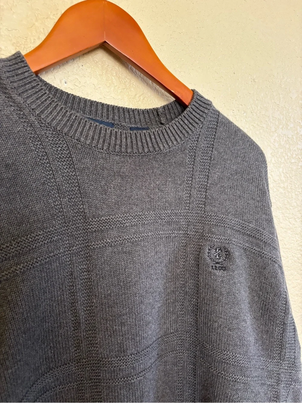 Vintage Grey Izod Sweater